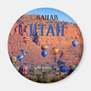 Kanab Utah Heißluft-Ballone Magnet