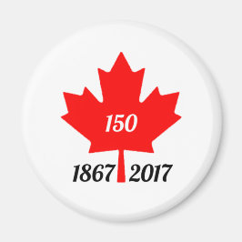 Kanada 150 im Jahr 2017 Ahornblatt Magnet