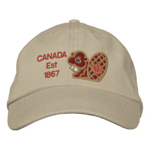 Kanada 150 Jahre Celebrate Beaver Bestickte Kappe