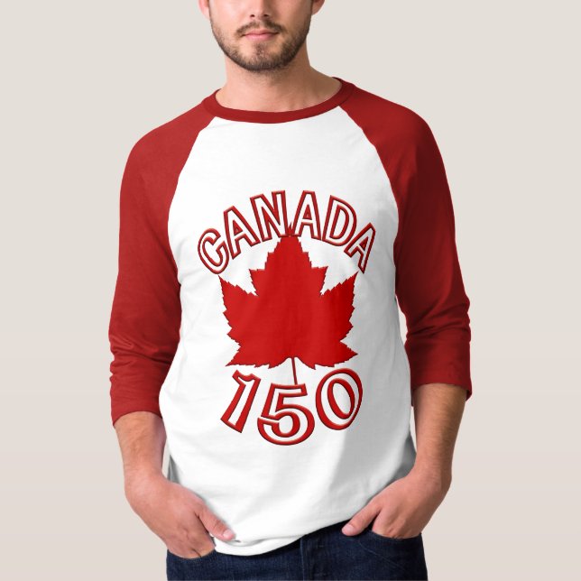 Kanada 150 Jersey Kanada Maple Leaf Souvenir Shirt (Vorderseite)