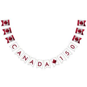 Kanada 150 kanadische Flaggen
