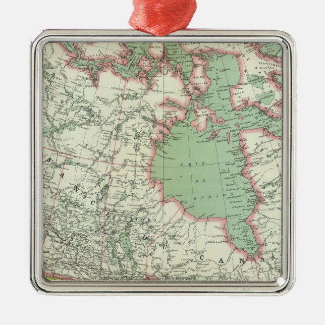 Kanada 3 silbernes ornament (Vorne)