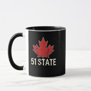 Kanada 51. Staat Trump - amerikanische und kanadis Tasse
