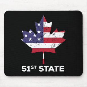Kanada 51. Staat Vereinigte Staaten Lustiger Präsi Mousepad