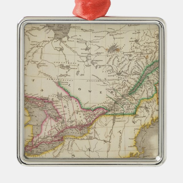 Kanada 7 silbernes ornament (Vorne)