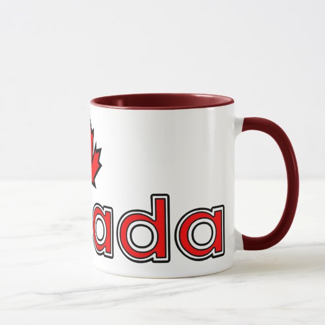 Kanada-Ahorn-Blatt-Tasse Tasse (Rechts)