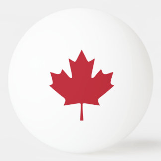 Kanada-Ahornblatt-Klingeln Pong Ball Tischtennisball