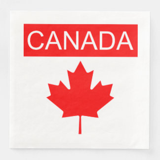 Kanada-Ahornblatt Serviette