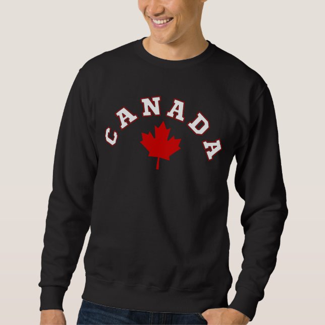 Kanada-Ahornblatt  Sweatshirt (Vorderseite)
