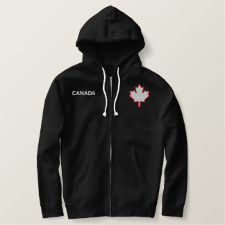 Kanada-AhornblattHoodie Bestickter Hoodie