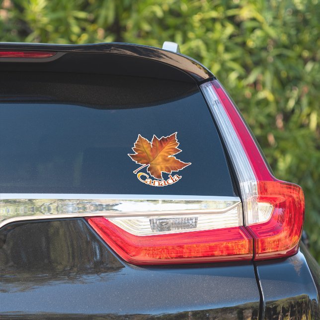 Kanada Ahornleaf-Aufkleber Kanada Aufkleber (Auto Seite)