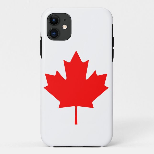 Kanada Ahornleaf Case-Mate iPhone Hülle (Rückseite)
