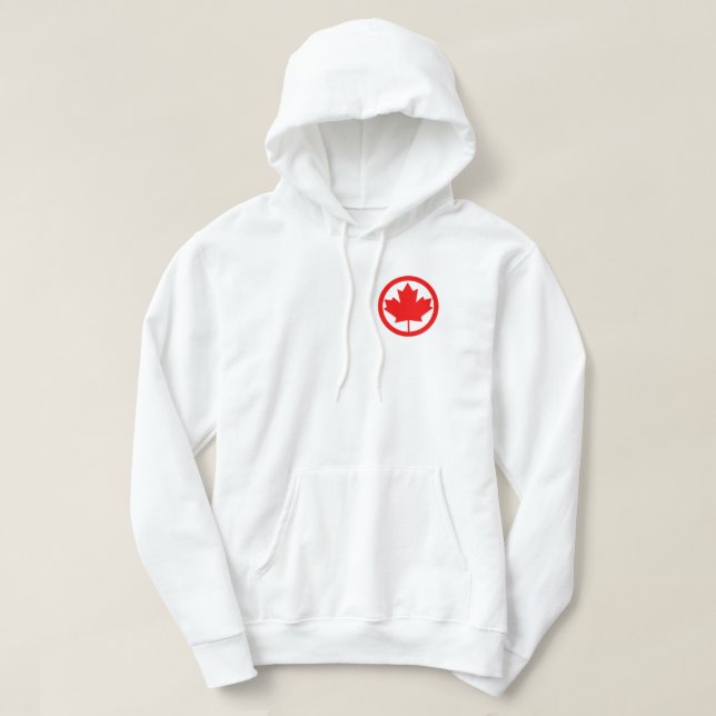 Kanada Ahornleaf Hoodie (Design vorne)