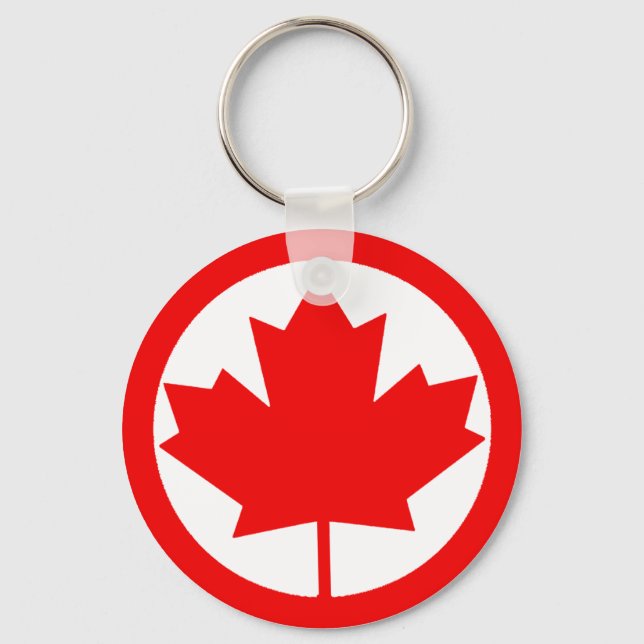 Kanada Ahornleaf Schlüsselanhänger (Vorderseite)