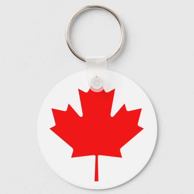 Kanada Ahornleaf Schlüsselanhänger (Vorderseite)