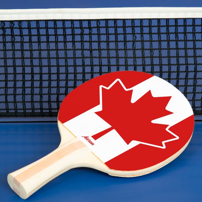 Kanada Ahornleaf Tischtennis Schläger (InSitu)