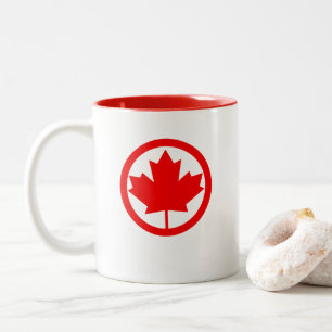 Kanada Ahornleaf Zweifarbige Tasse