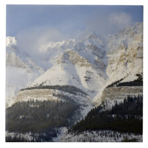 Kanada, Alberta, Banff National Park. Ansicht von Fliese