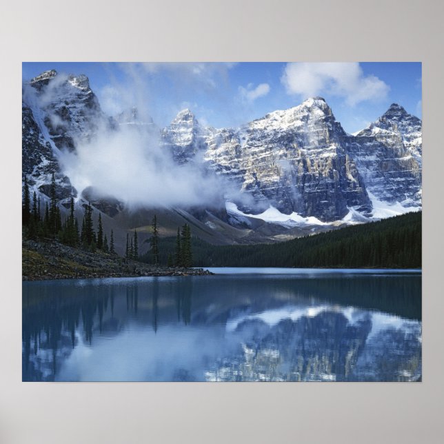 Kanada, Alberta, Banff National Park, Lake Poster (Vorne)