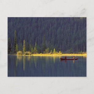 Kanada, Alberta, Baniff National Park. Zwei Jungen Postkarte
