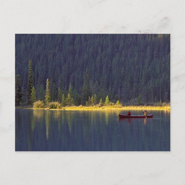 Kanada, Alberta, Baniff National Park. Zwei Jungs Postkarte (Vorderseite)