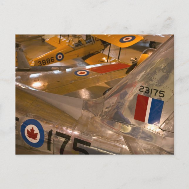 Kanada, Alberta, Calgary: Aero Space Museum of the Postkarte (Vorderseite)