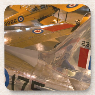 Kanada, Alberta, Calgary: Aero-Weltraummuseum Getränkeuntersetzer