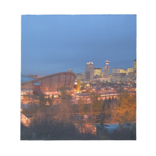 Kanada, Alberta, Calgary: City Skyline ab 4 Notizblock