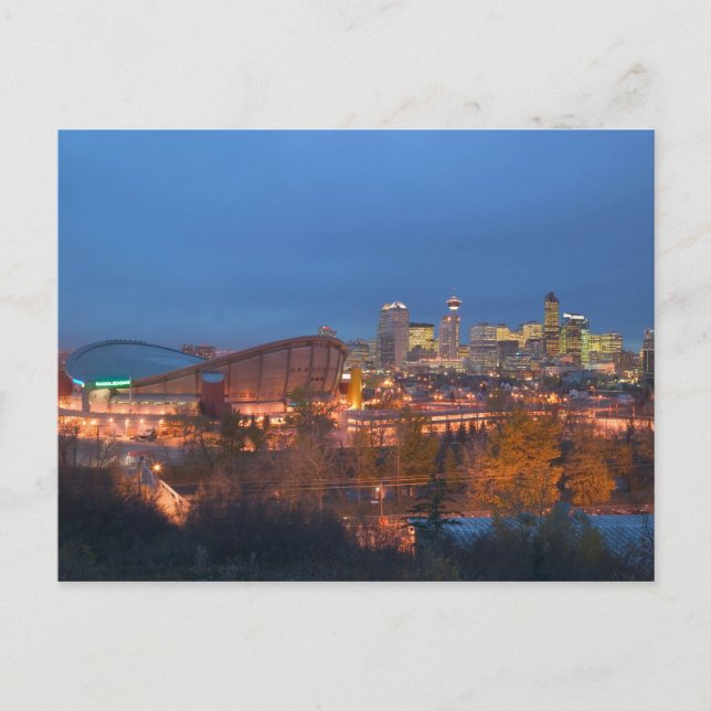 Kanada, Alberta, Calgary: City Skyline ab 4 Postkarte (Vorderseite)