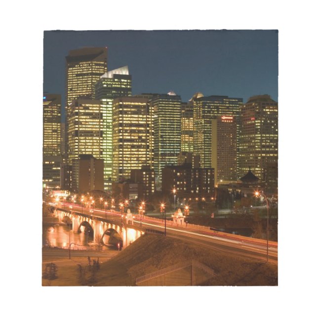 Kanada, Alberta, Calgary: Downtown Calgary, Notizblock (Vorderseite)