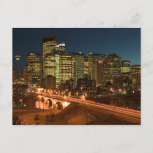 Kanada, Alberta, Calgary: Downtown Calgary, Postkarte