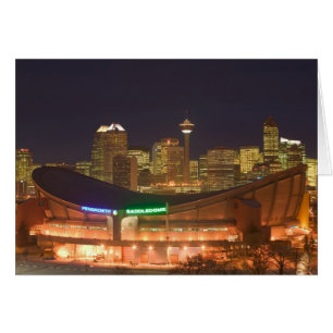 Kanada, Alberta, Calgary: Stadt-Skyline von