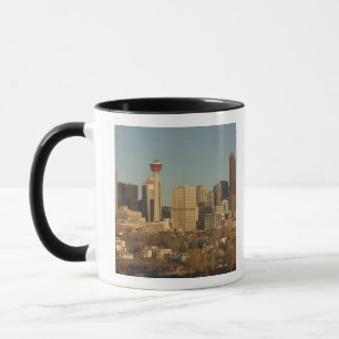 Kanada, Alberta, Calgary: Stadt-Skyline von 2 Tasse