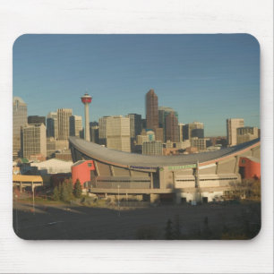 Kanada, Alberta, Calgary: Stadt-Skyline von 3 Mousepad