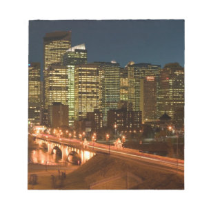 Kanada, Alberta, Calgary: Zentrum von Calgary, Notizblock