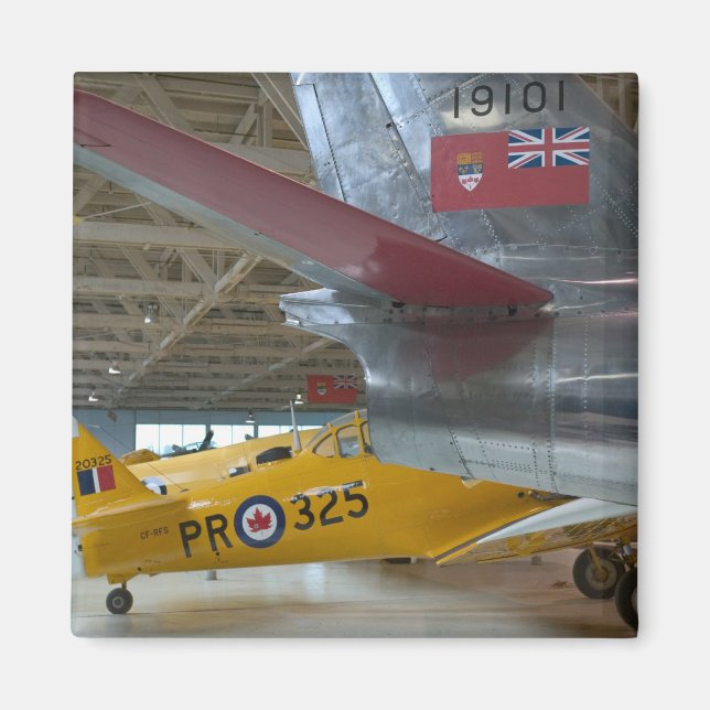 Kanada, Alberta, Edmonton: Alberta Aviation 2 Magnet (Vorne)