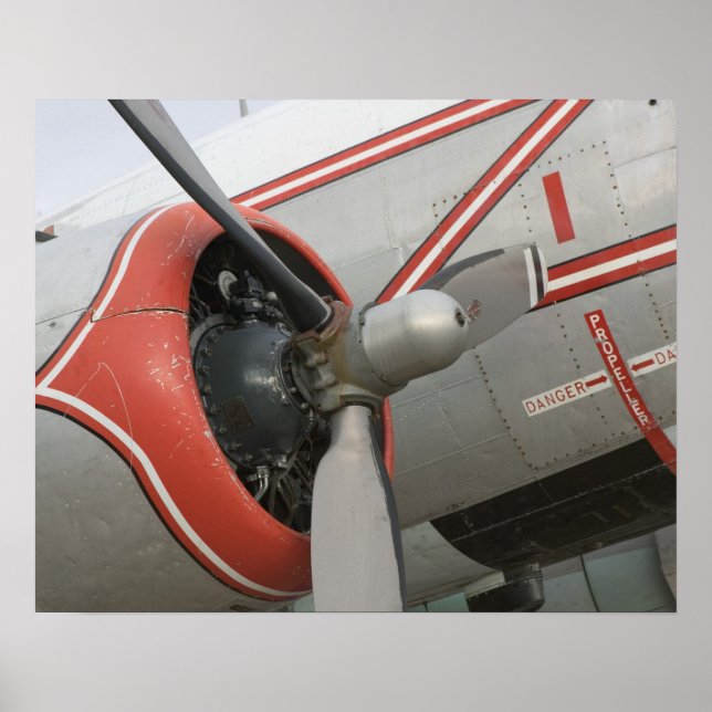 Kanada, Alberta, Edmonton: Alberta Aviation Poster (Vorne)