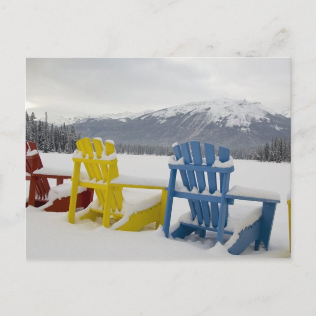 Kanada, Alberta, Jasper, Jasper NP. Fairmont Postkarte (Vorderseite)