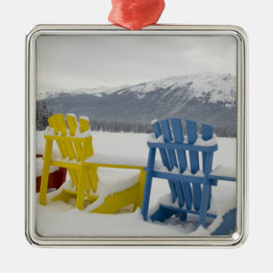 Kanada, Alberta, Jasper, Jasper NP. Fairmont Silbernes Ornament