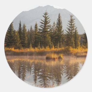 Kanada, Alberta, Jasper-Nationalpark Runder Aufkleber