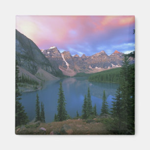 Kanada, Alberta, Lake Moraine bei Morgengrauen, Ba Magnet