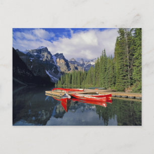 Kanada, Alberta, Moraine Lake. Der Glanz Postkarte