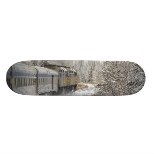 Kanada, Alberta. VIA Schienennetz Skateboard
