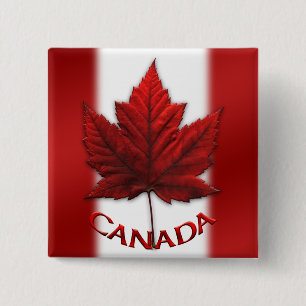 Kanada-Andenken knöpft Button
