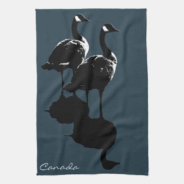 Kanada-Andenken-Tuch-Kanada-Gans-Tee-Tuch-Dekor Handtuch (Vertikal)