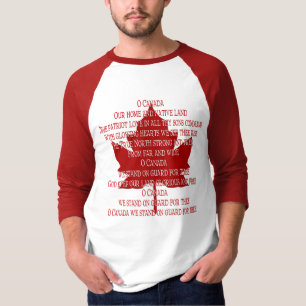 Kanada Anthem Jersey Women's Souvenir Kanada Shirt