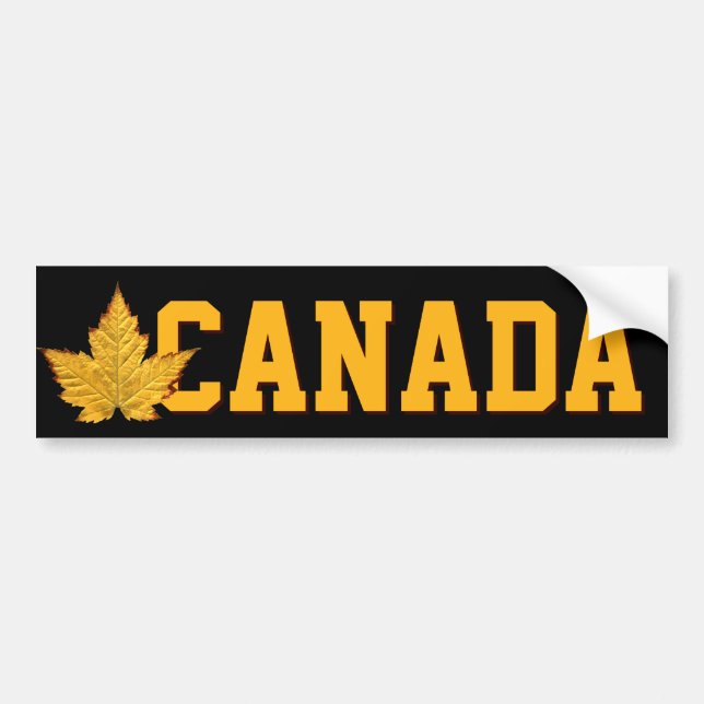 Kanada-Autoaufkleber-Kanada-Andenken-Aufkleber Autoaufkleber (Vorne)