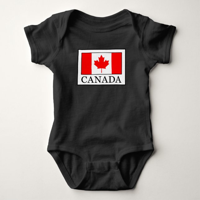Kanada Baby Strampler (Vorderseite)