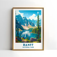 Kanada Banff Nationalpark Poster