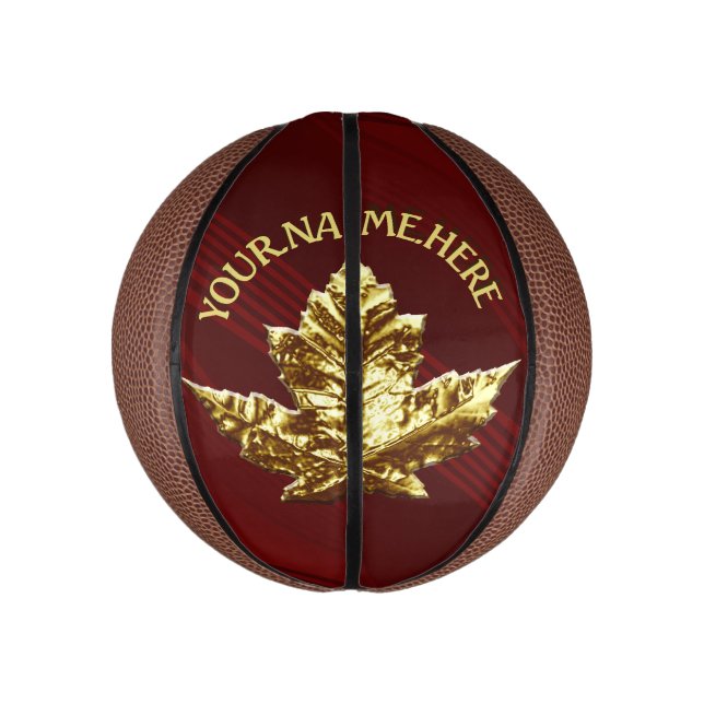 Kanada Basketball Custom Canada Souvenir Balls (Vertikal)